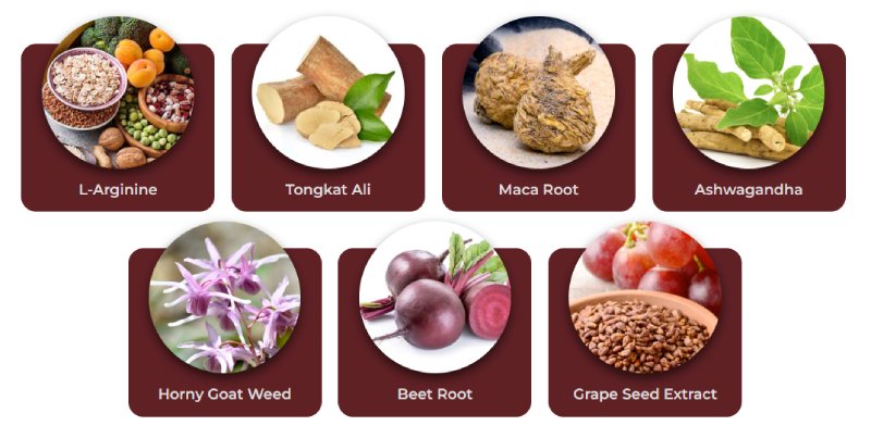 Spartamax natural ingredients for male